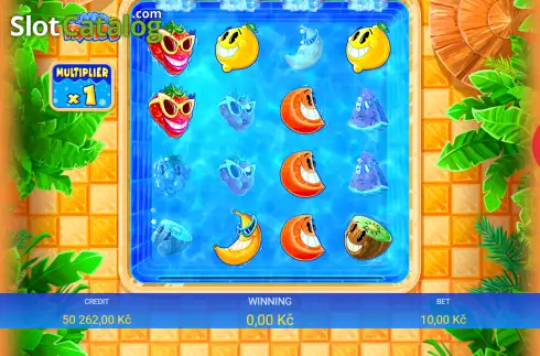 Скрин2. Flooded Fruits слот