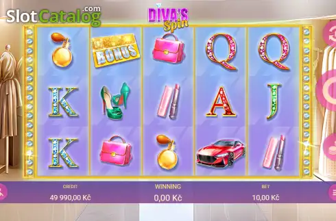 Скрин2. Diva's Spin слот