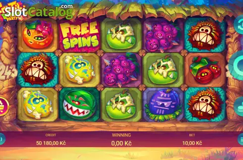 Скрин2. Frutiki Bonus Party слот