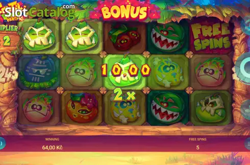 Скрин3. Frutiki Bonus Party слот