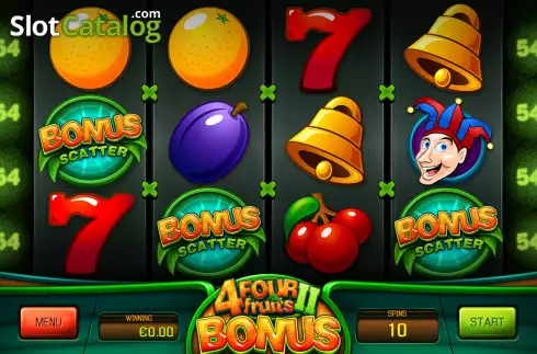 Скрин6. Four Fruits 2 слот