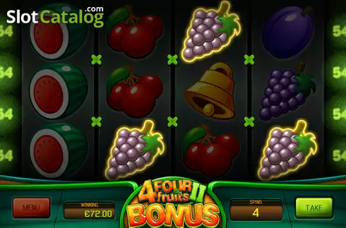 Скрин8. Four Fruits 2 слот