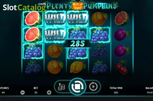 Скрин5. Plenty Pumpkins слот