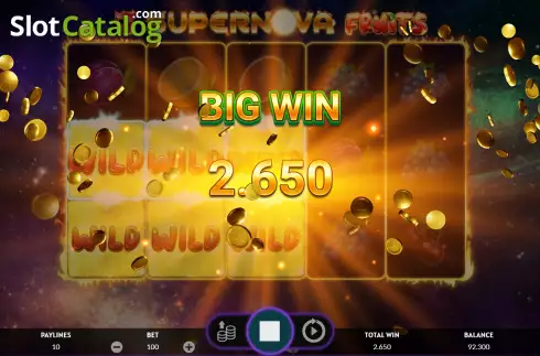 Скрин8. 7 Supernova Fruits слот