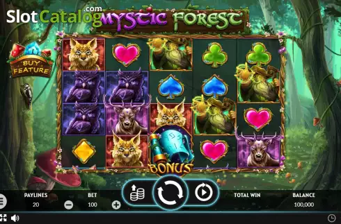 Скрин2. Mystic Forest (Apparat Gaming) слот