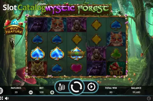 Скрин3. Mystic Forest (Apparat Gaming) слот