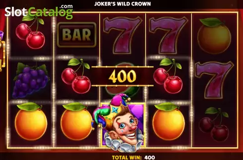 Скрин3. Joker's Wild Crown - Diamond Treasures слот
