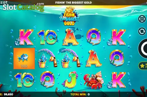 Скрин2. Fishin' The Biggest Gold слот