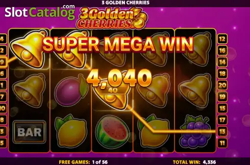 Скрин3. 3 Golden Cherries слот