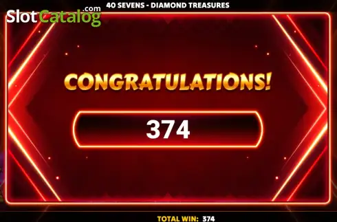 Скрин3. 40 Seven Diamond Treasures слот