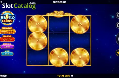 Скрин2. Blitz Coins слот