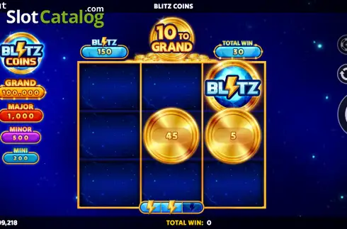 Скрин3. Blitz Coins слот