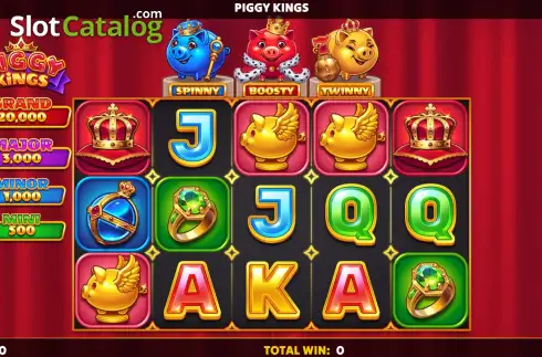 Скрин2. Piggy Kings слот