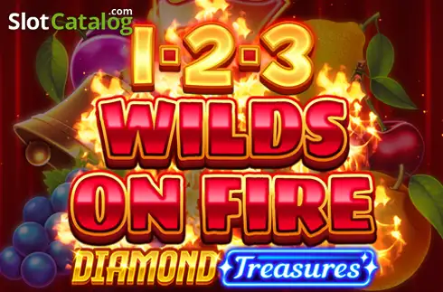 1-2-3 Wilds on Fire Diamond Treasures слот