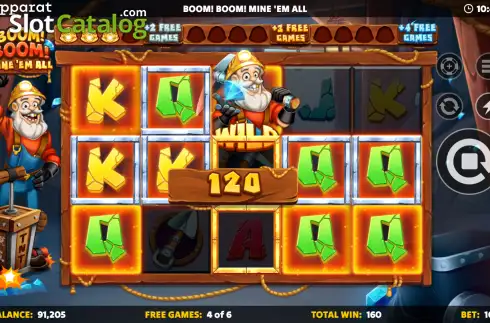 Скрин3. Boom! Boom! Mine 'Em All слот