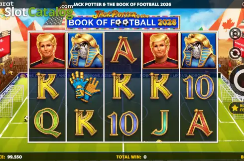 Скрин2. Jack Potter & The Book of Football 2026 слот