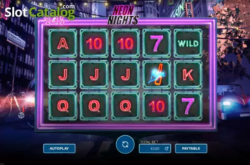 Скрин3. Neon Nights (Arcadem) слот