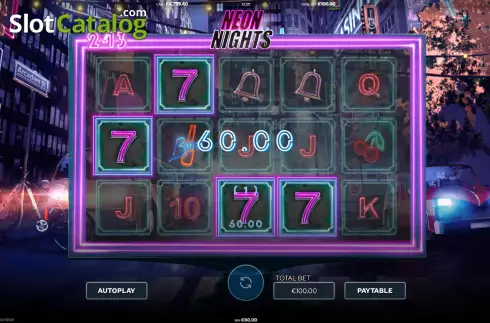Скрин5. Neon Nights (Arcadem) слот