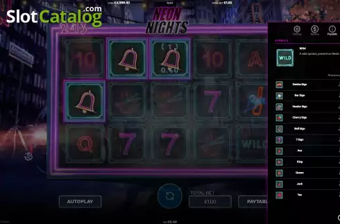 Скрин6. Neon Nights (Arcadem) слот