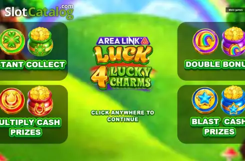 Скрин2. Area Link Luck 4 Lucky Charms слот