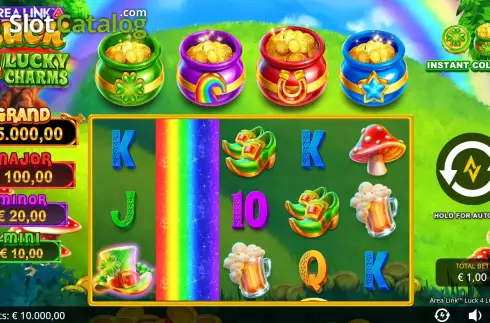 Скрин3. Area Link Luck 4 Lucky Charms слот