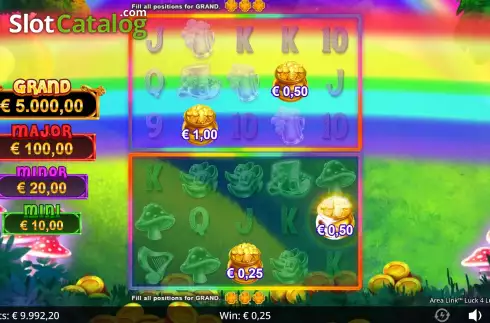 Скрин7. Area Link Luck 4 Lucky Charms слот