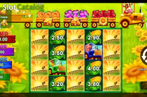 Скрин2. Bonanza Farm Rush Express слот
