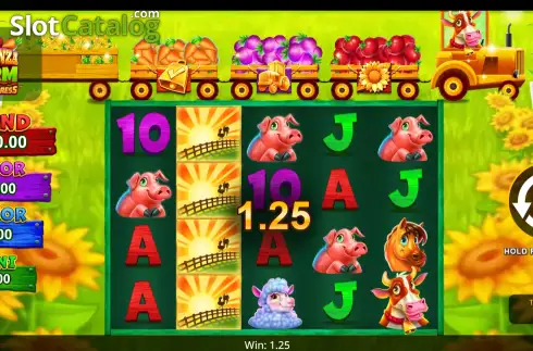 Скрин3. Bonanza Farm Rush Express слот