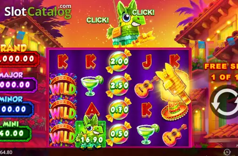 Скрин3. Pinata Rush Express слот