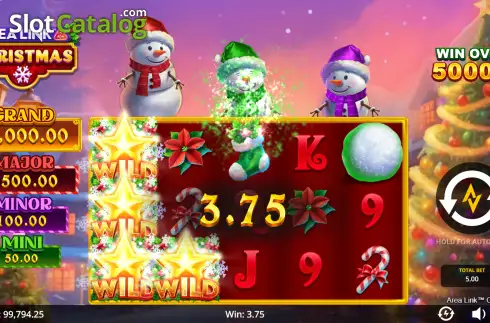 Скрин3. Area Link Christmas слот