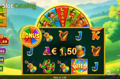 Скрин3. Area Build’R Leprechauns слот