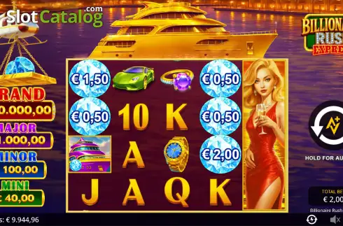 Скрин2. Billionaire Rush Express слот
