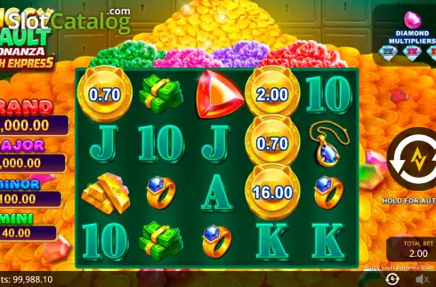 Скрин2. Piggy Vault Bonanza Rush Express слот