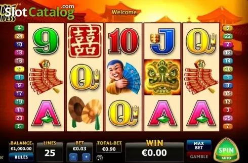 Скрин5. Double Happiness (Aristocrat) слот