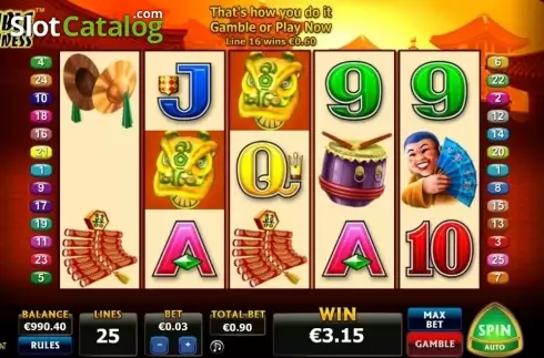 Скрин6. Double Happiness (Aristocrat) слот