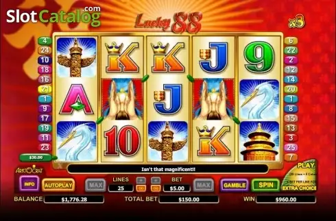 Скрин6. Lucky 88 слот