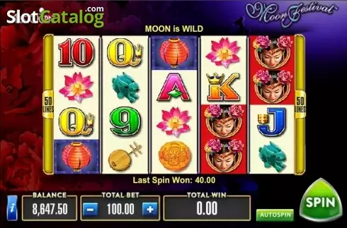Скрин4. Moon Festival (Aristocrat) слот