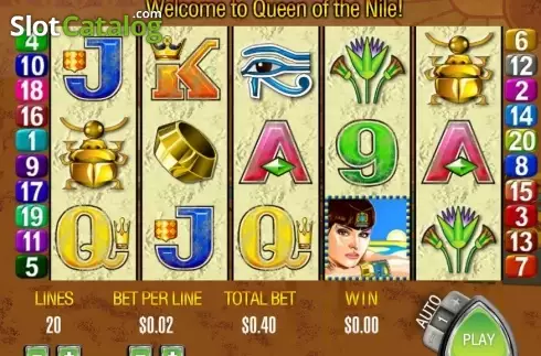 Скрин3. Queen Of The Nile (Aristocrat) слот