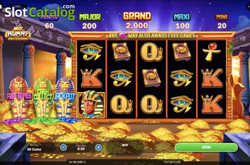 Скрин2. Mo Mummy: Mighty Pyramid слот