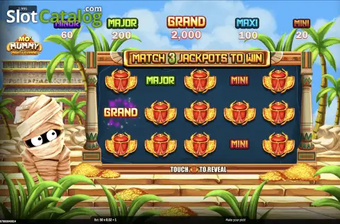 Скрин3. Mo Mummy: Mighty Pyramid слот