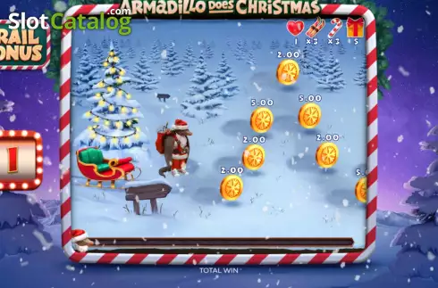 Скрин6. Armadillo Does Christmas слот