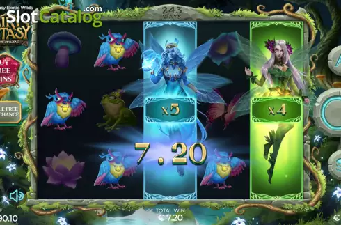 Скрин6. Fairy Fantasy Exotic Wilds слот