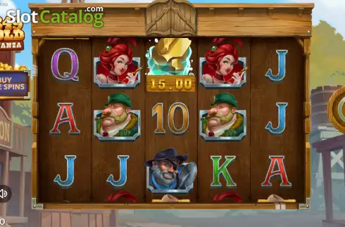 Скрин2. 1849 Gold Bonanza слот