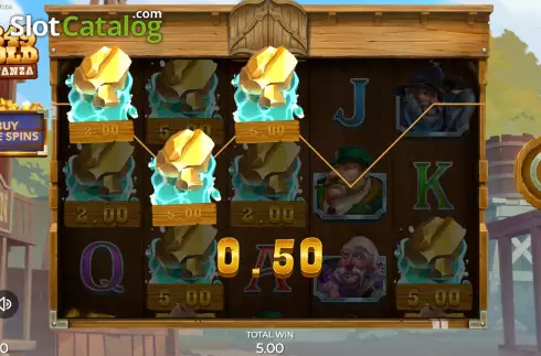 Скрин3. 1849 Gold Bonanza слот