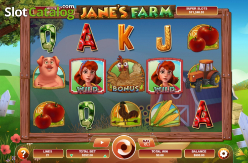 Скрин2. Jane’s Farm слот