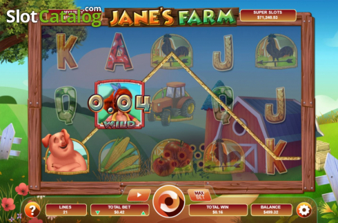 Скрин3. Jane’s Farm слот