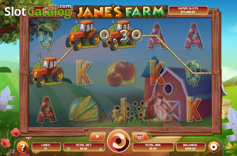 Скрин5. Jane’s Farm слот