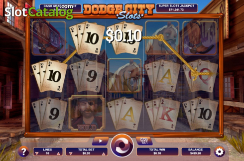Скрин3. Dodge City слот