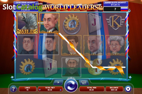 Скрин5. World Leaders слот