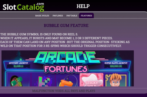 Скрин8. Arcade Fortunes слот